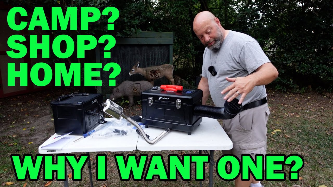 Обзор дизельного обогревателя HCALORY Tool Box Compact 2s! Кемпинг, экстренная помощь дома, обогр...