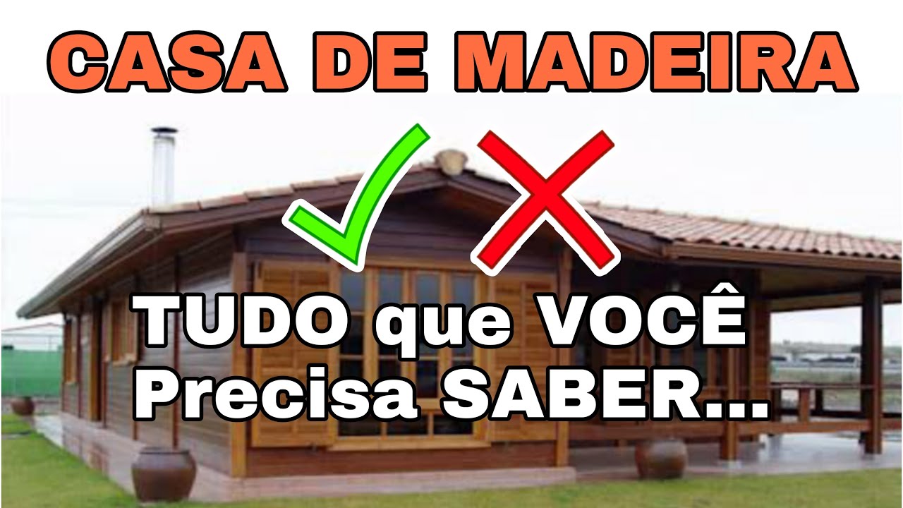 CASA DE MADEIRA: Quais as Vantagens e Desvantagens? Por que nos EUA as casas s&atilde;o de madeira? +Ideias