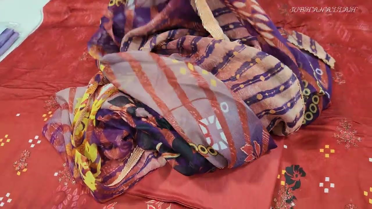 Linen Embroidered Unstitched | Bamber Dupatta Four Border Lace | 2023 latest | wholesale