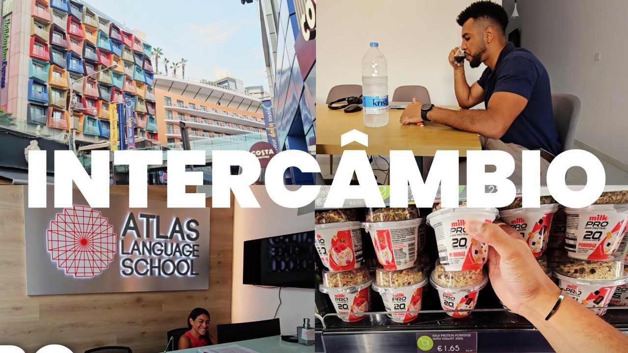 COMO É UM DIA NO INTERCÂMBIO EM MALTA (Cidade, escola, alimentação e mais!)