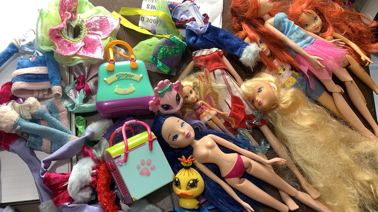 Random Winx Club doll clothing and accessories haul!