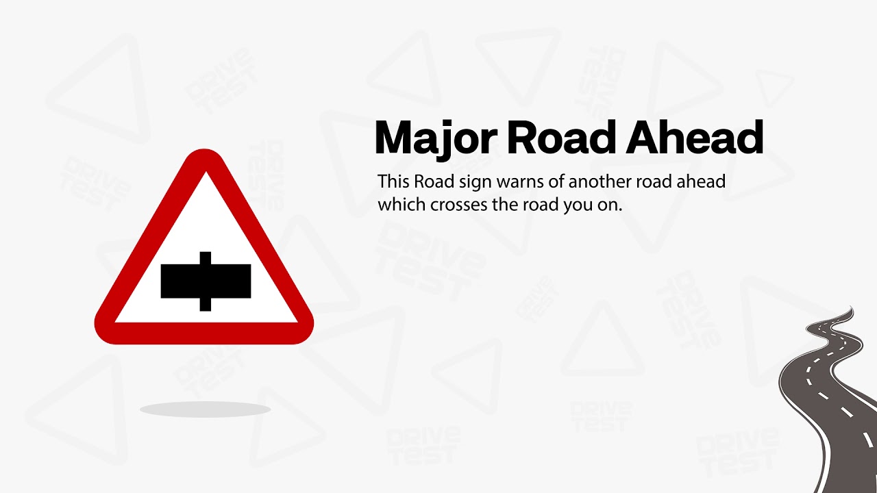 major road ahead