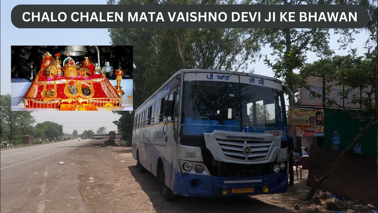 PATHANKOT To KATRA (Mata Vaishno Devi )Bus  Journey Vlog 🎥 || Punjab Roadways Journey 🛣️|| #youtube