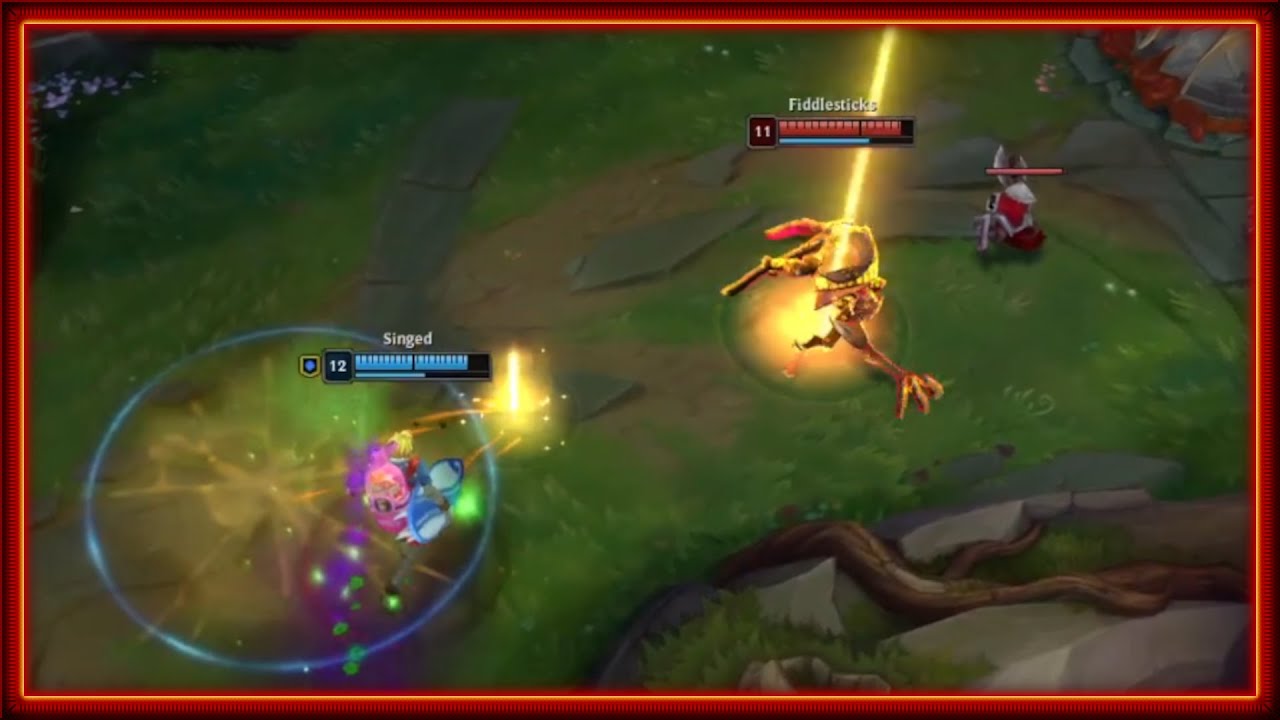 Fiddlesticks Top: A Very Bizarre 1v1 Against Singed In Plat