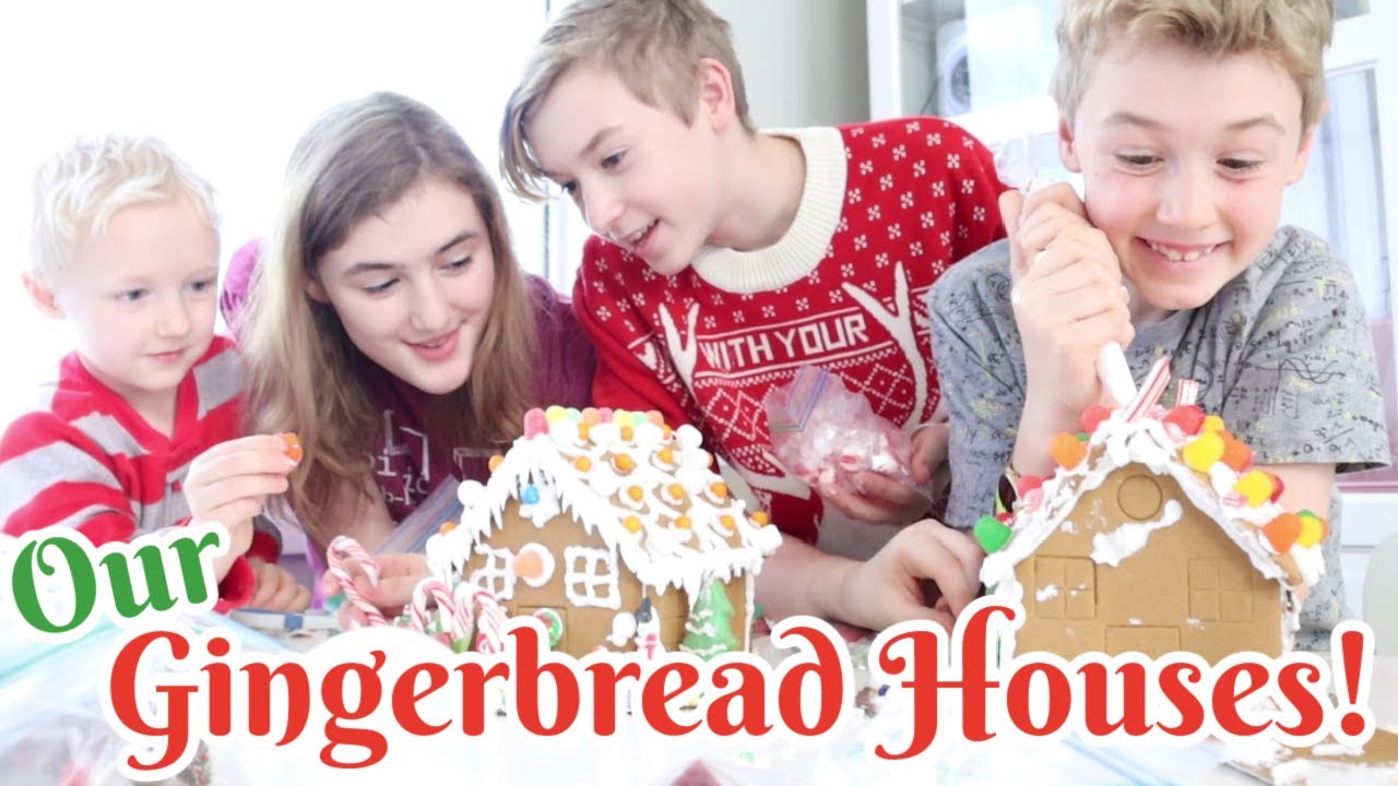 Making our Gingerbread Houses!