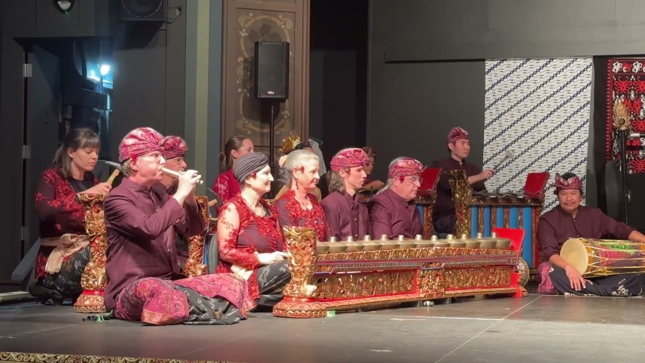 Gamelan Sekar Jaya at the Indonesia & India in California Festival. 19 April 2025.