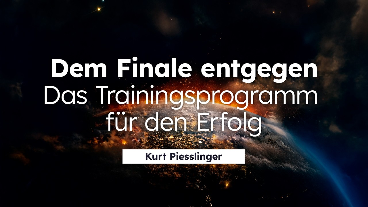 2. Dem Finale entgegen - Das Trainingsprogramm f&uuml;r den Erfolg - Kurt Piesslinger