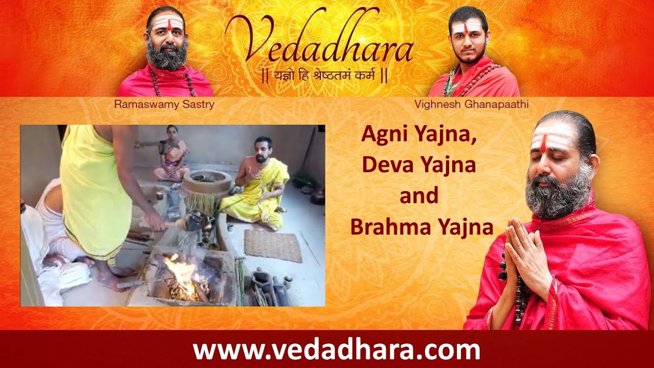 Agni Yajna, Deva Yajna and Brahma Yajna