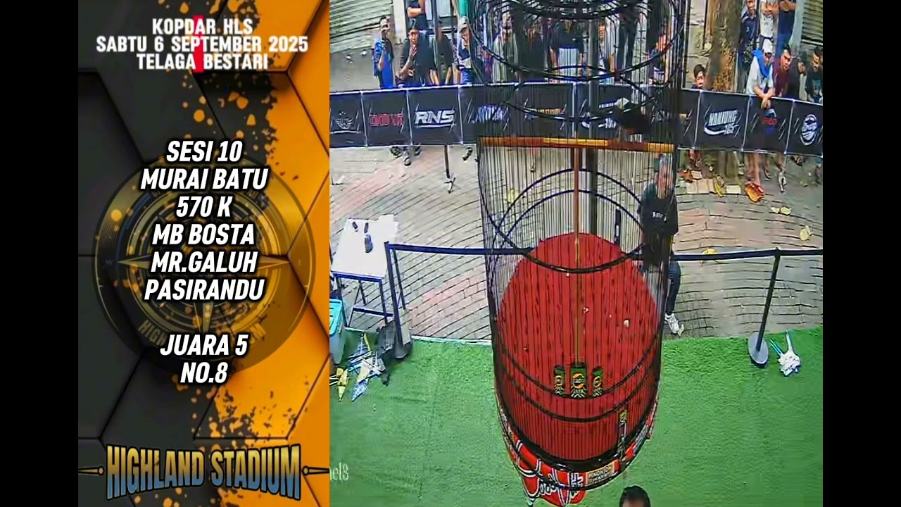 JUARA 5 MB BOSTA MR.GALUH PASIR RANDU