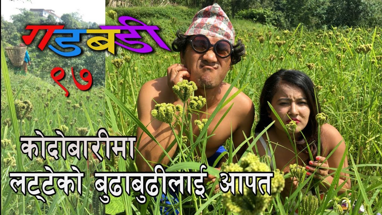 Nepali comedy Gadbadi 97 || Rajendra Nepali LATTE || Sima Nepali || by Aama Agnikumari Media