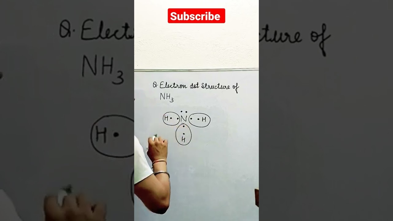 Lewis Structure of NH3 /CBSE/ICSE / 10th Chemistry /