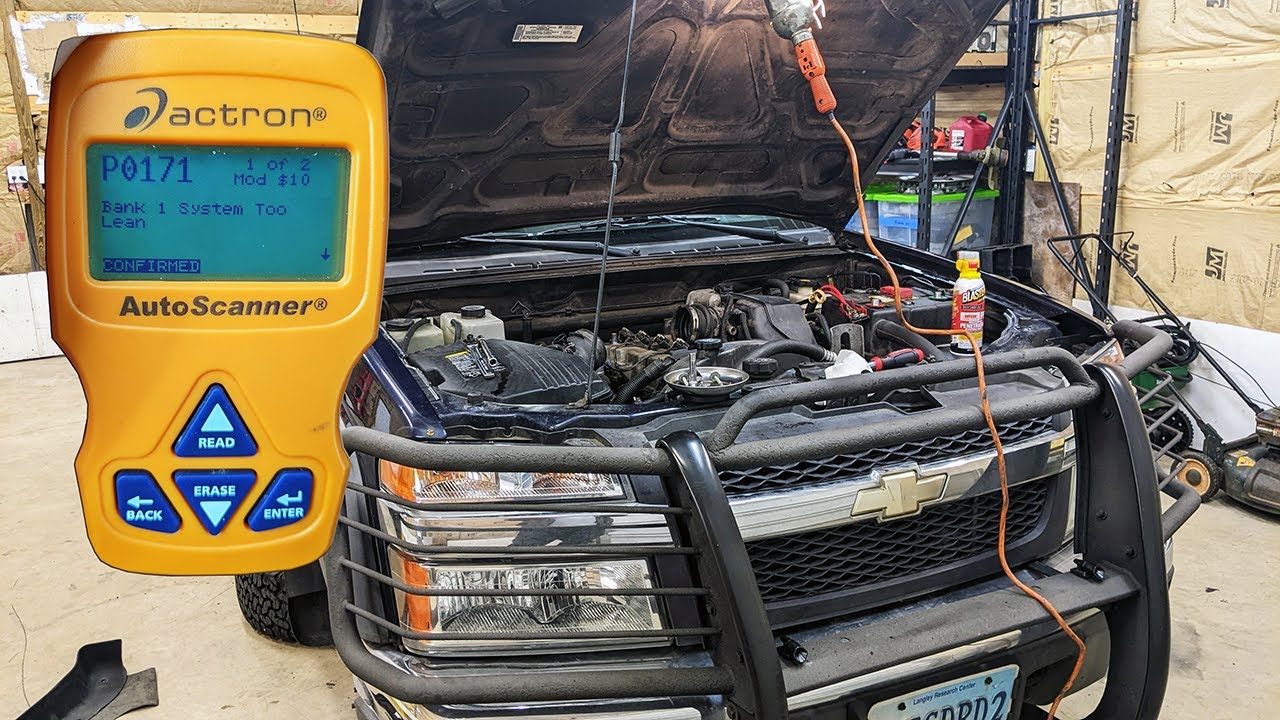 Troubleshooting Chevy Colorado P0171