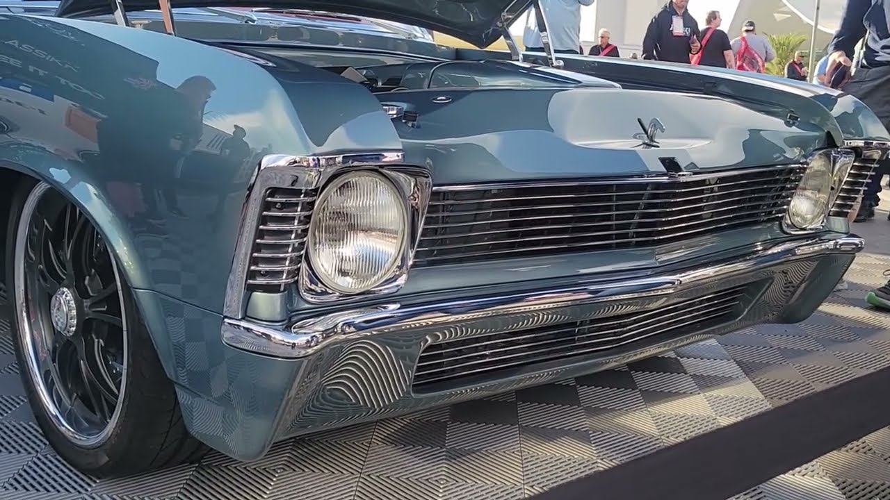 Kindig it 1971 Nova, Kindig it 71 Nova, 1971 Nova, Nova 2022 Sema Show Bitchin Rides Nova