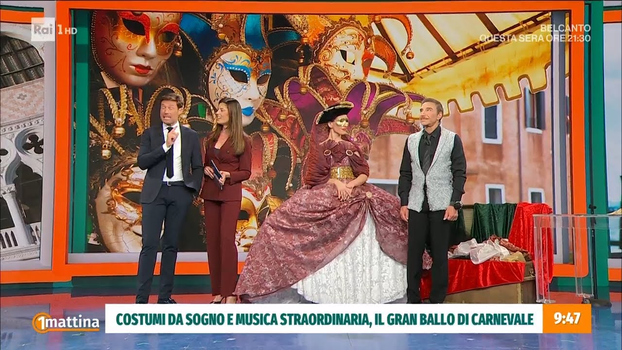 Vestiti di Carnevale: come creare un abito di carnevale senza taglio e cucito- Unomattina 24/02/2025