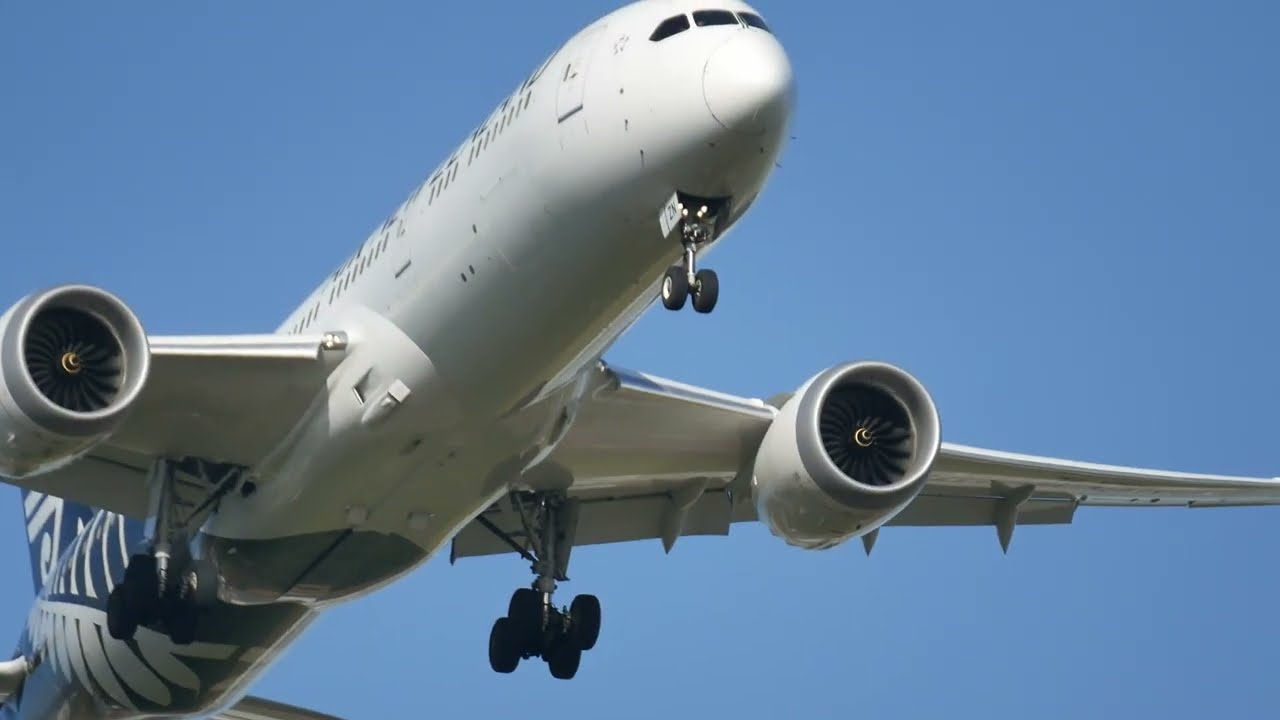 Feb 21 2026 | Plane Spotting | AKL Int Airport | Final Approaches | Puhinui Road