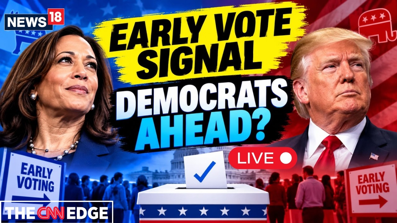 US MIDTERMS 2026 LIVE | Democrats On The Rise? Early Voting Data Draws Attention Ahead Of Nov 3
