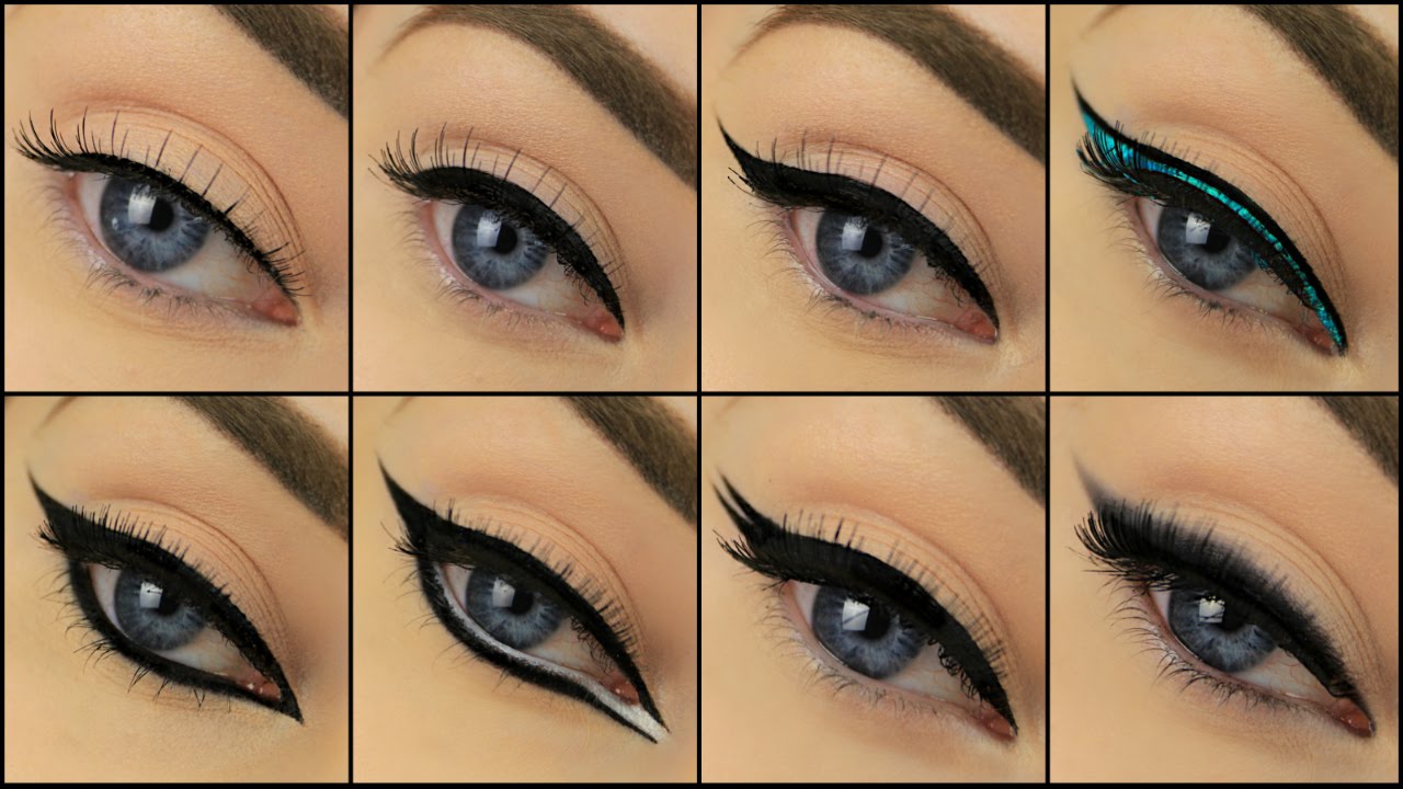 8 Different Drugstore Eyeliner Styles | Eimear McElheron