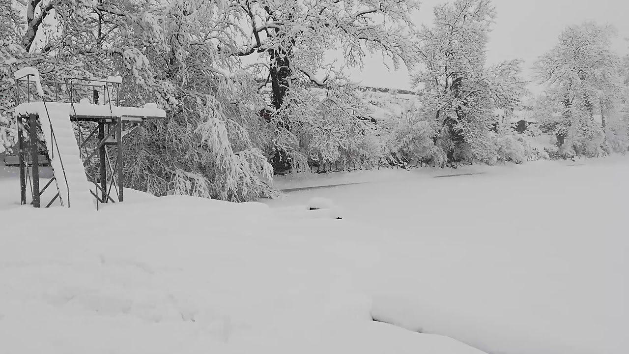 St. Gallen Dreilinden by winter 2019 February