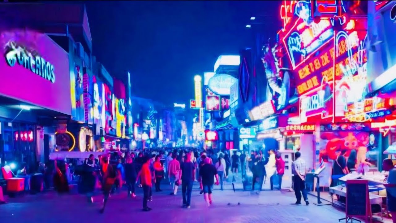 4K UHD Pattaya Walking Street  Tour