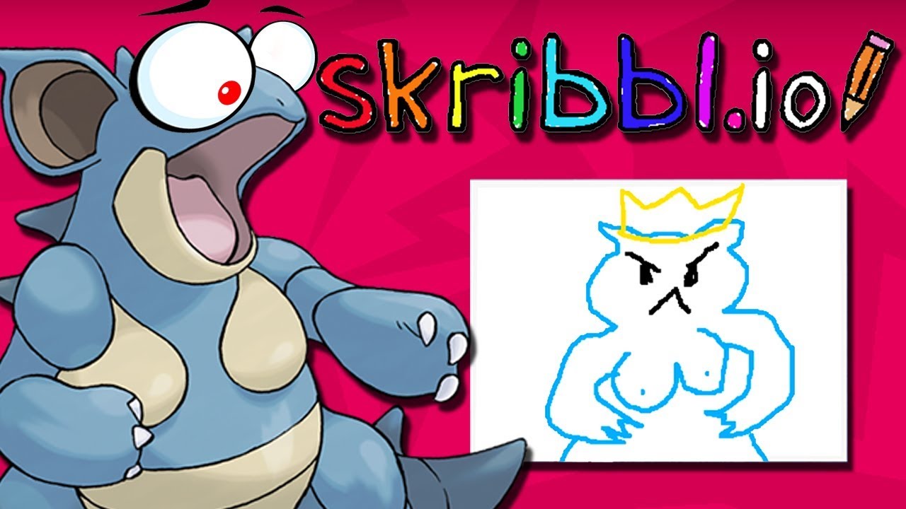 Disegni POKEMON BRUTTISSIMI con amici STUPIDI su Skribbl.io