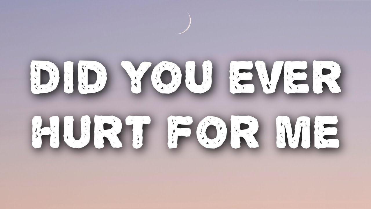 Jess Benko - Did You Ever Hurt for Me (Lyrics)