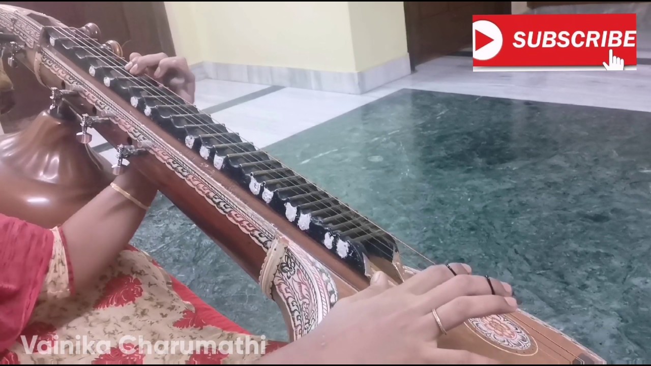 Swarasthanas in veena | Vainika Charumathi