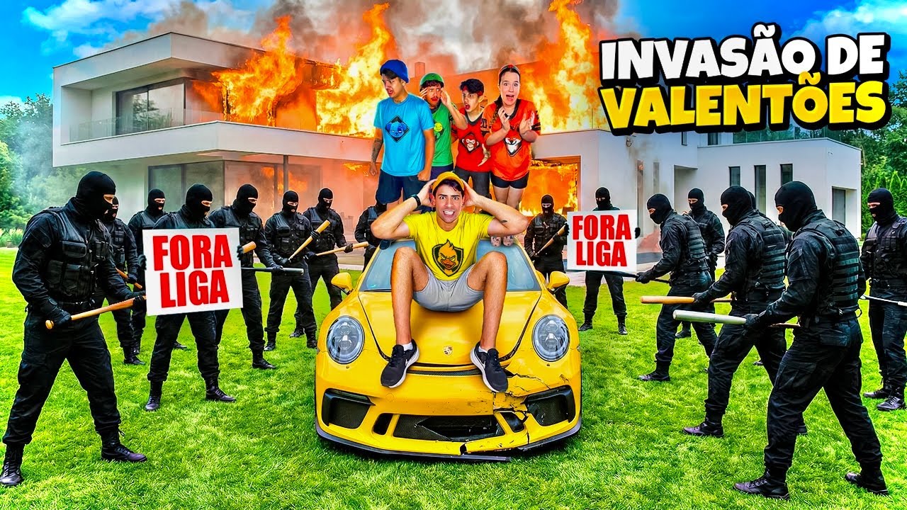 HATERS INVADIRAM A CASA DO XINGLAU