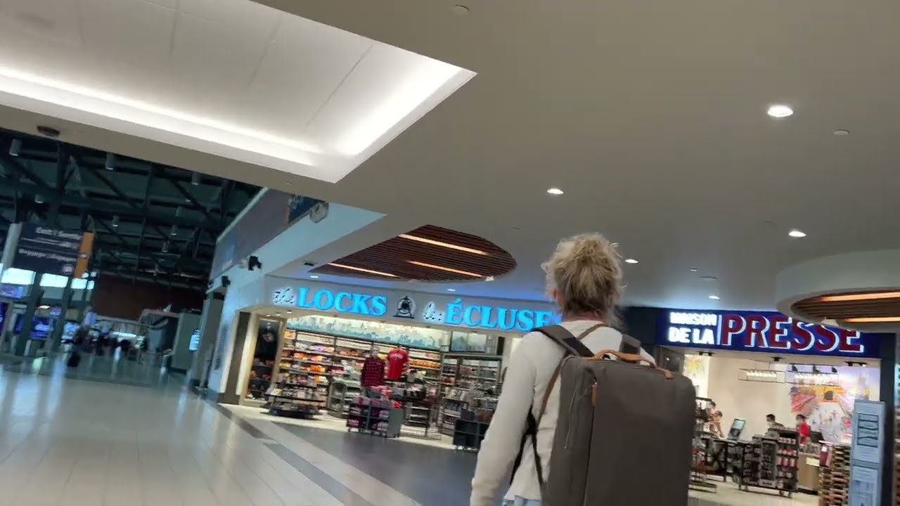 Walking Tour of Ottawa Airport Departure 🇨🇦4K