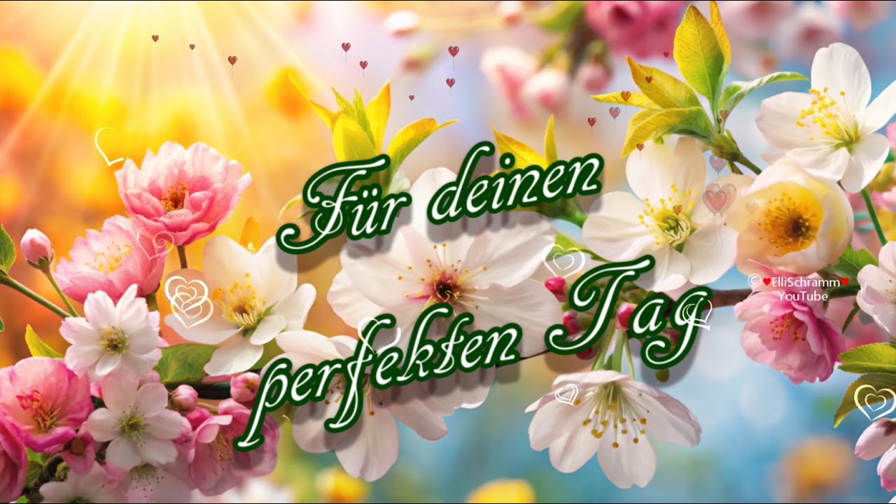 Liebe Grüße für deinen perfekten Tag mit guter Laune und schöne Musik 🎶💗