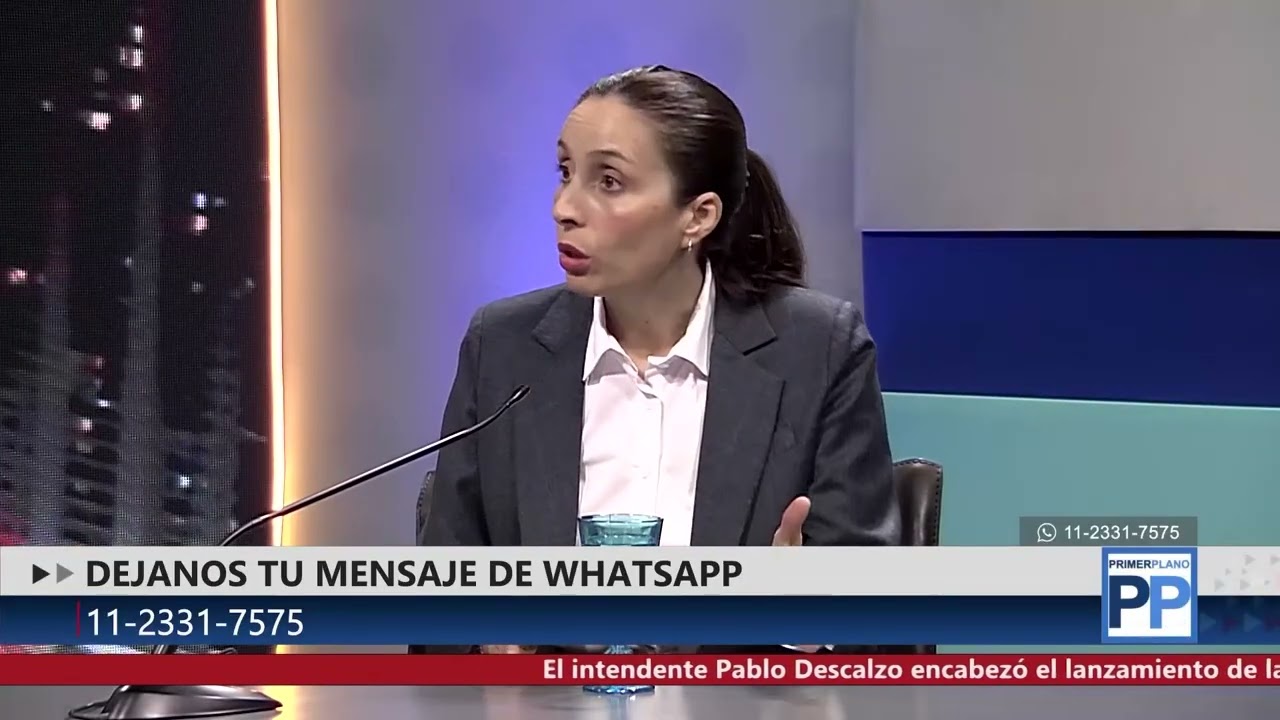 FLORENCIA LAMPREABE EXPLIC&Oacute; LOS ALCANCES DEL NUEVO POLO EDUCATIVO DE HURLINGHAM