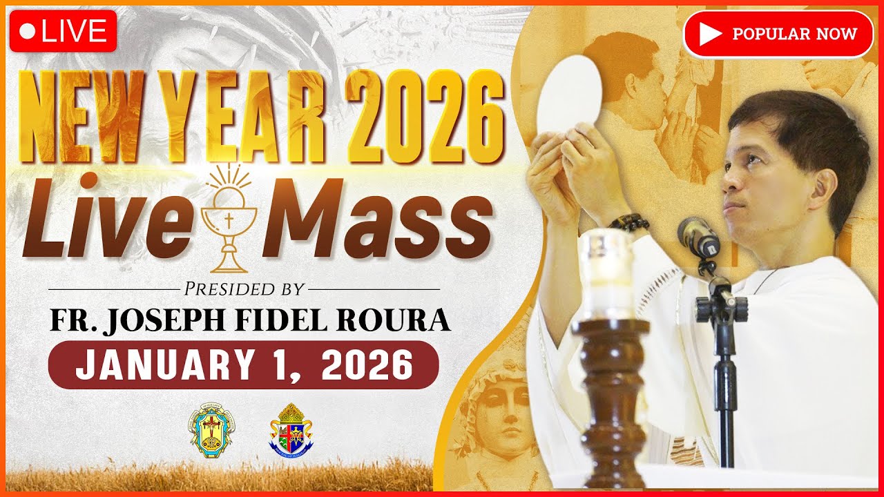 FILIPINO LIVE MASS TODAY ONLINE *JANUARY 1, 2026* FR. FIDEL ROURA