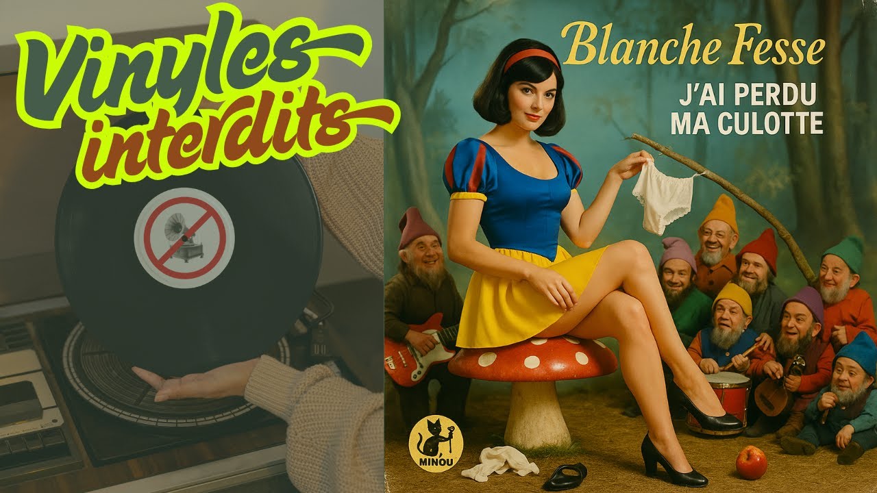 J'ai perdu ma culotte – Blanche Fesse (1966) | chansons coquine censurée | banned vinyles interdits