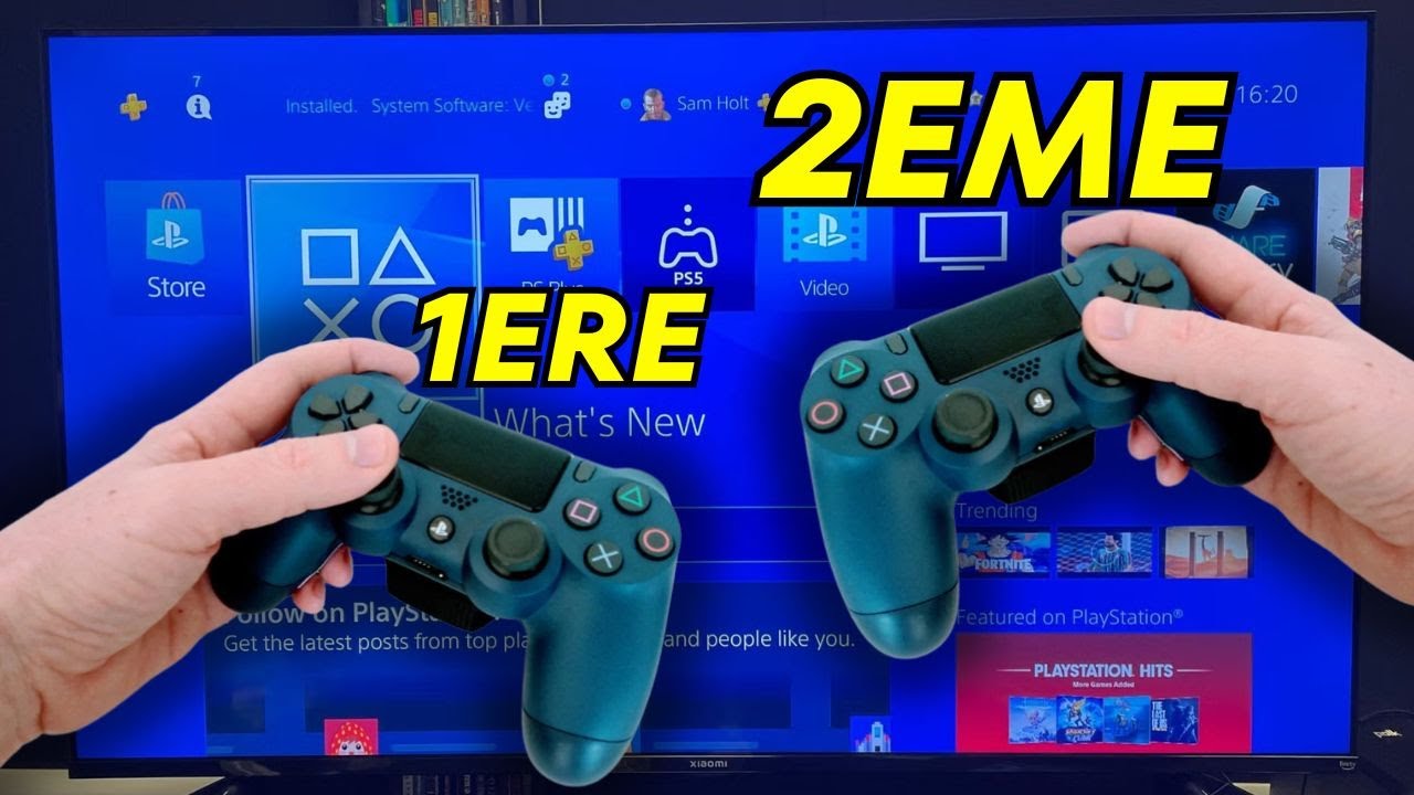 Comment Connecter Une Deuxieme Manette Sur La Ps4 ( 2025 )