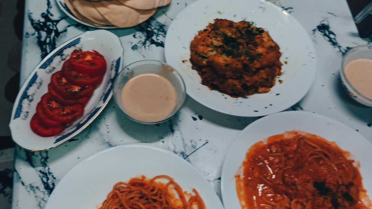 @# نص جمبير ربع مكرونه تعمل أربع وجبات سريعه التحضير 🦐👌