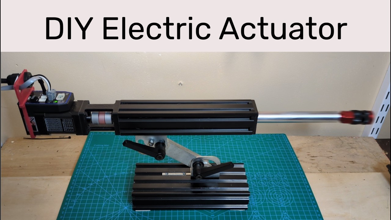DIY 4040 VSlot Electric Actuator (Igus High Helix Lead Screw)