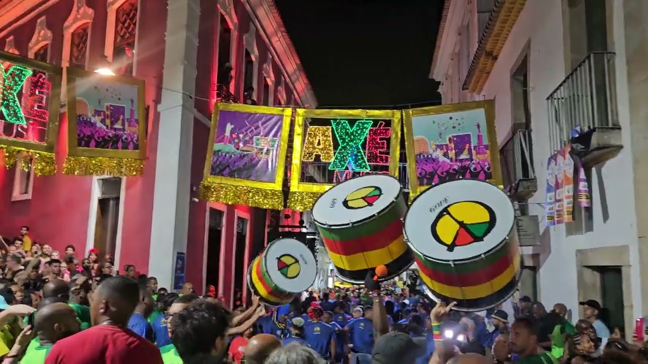 Olodum - músicas na descrição - Ensaio Técnico no Pelourinho - Pré-Carnaval - 25/02/2025