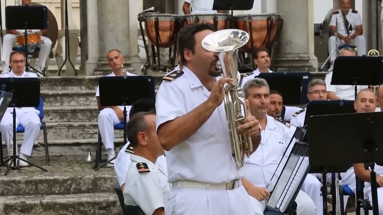 Banda della Marina Militare a Villa Giulia (Roma): La donna è mobile - Giuseppe Verdi