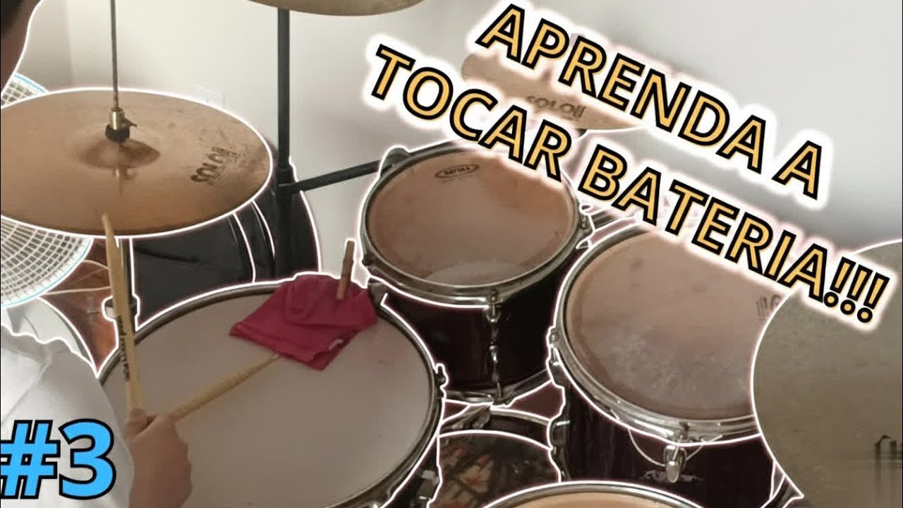 APRENDA A TOCAR BATERIA NESTE VIDEO!!! 