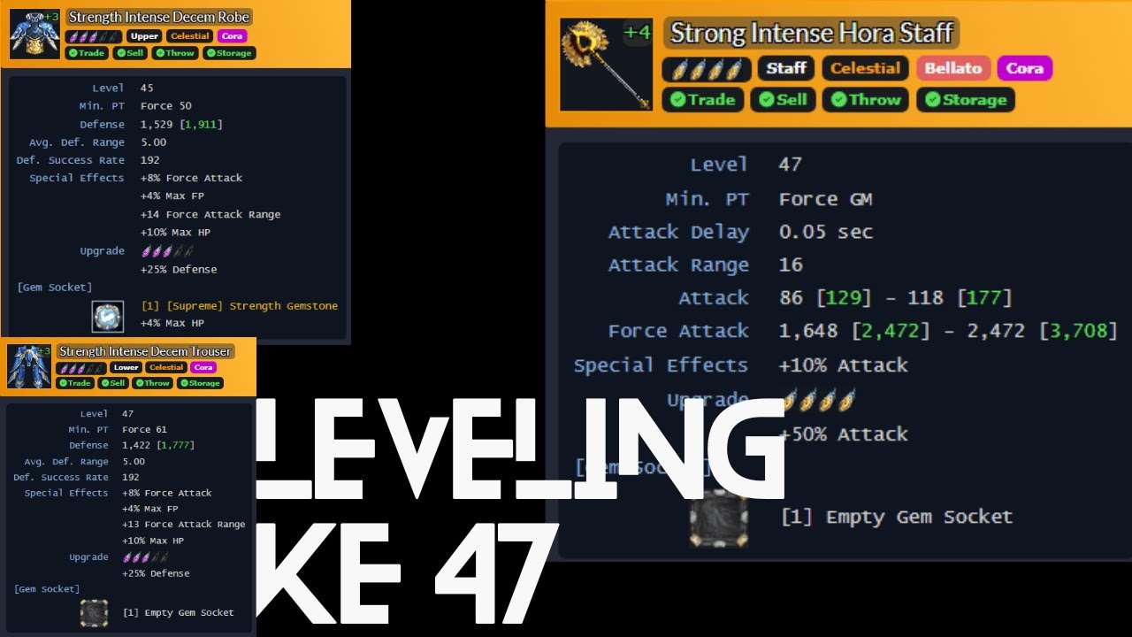 LIVE SAMPE LV 47 - RF RETURN MAHAL RPG