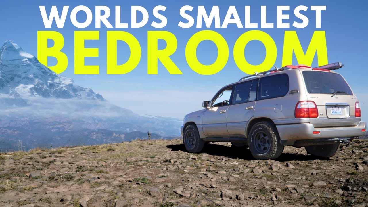 Как я сплю в своем Land Cruiser LX470 / 100 Series