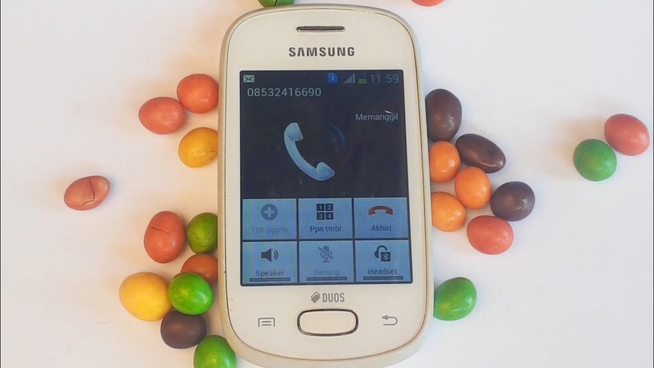 Samsung Star Duos Incoming call Peanut Chocolate