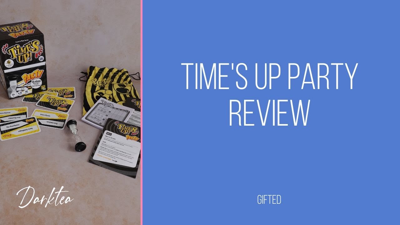 Times Up Party! Card Game Review - gifted
