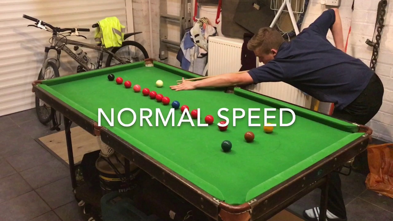 Snooker lineup 6x3 garage table, ARAMITH 1