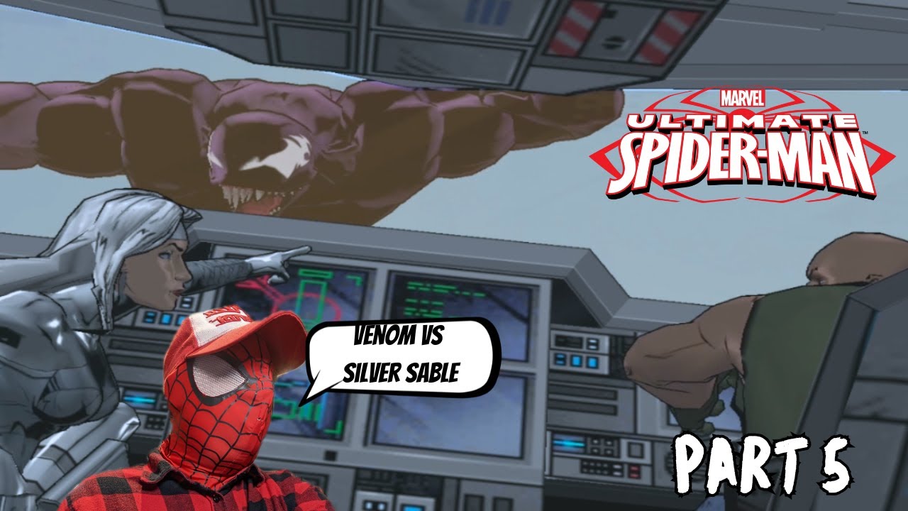 Веном против Сильвер Сейбл! | Ultimate Spider-Man - Часть 5