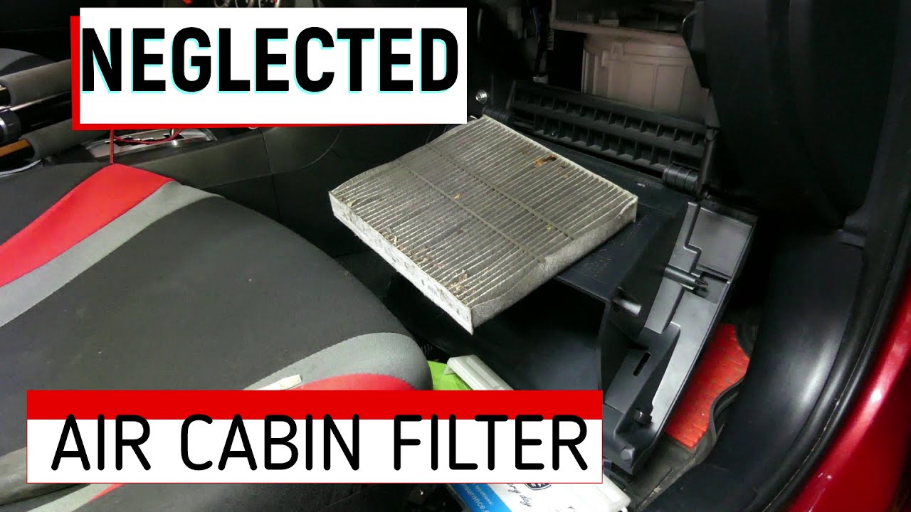 2007 Mitsubishi Lancer Air Cabin Filter Removal