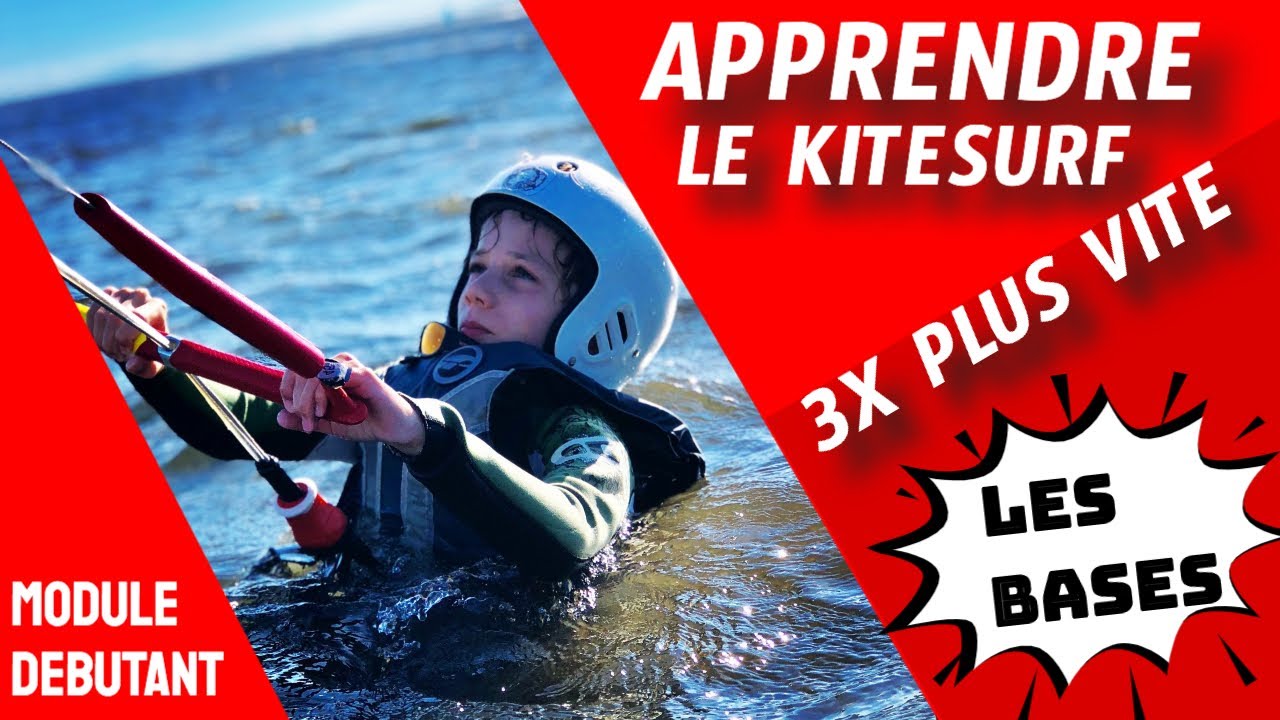 ░▒▓ APPRENDRE LE KITESURF EN 3 JOURS ? D&eacute;butant Kitesurf comment PROGRESSER RAPIDEMENT !  LAB TV 💦