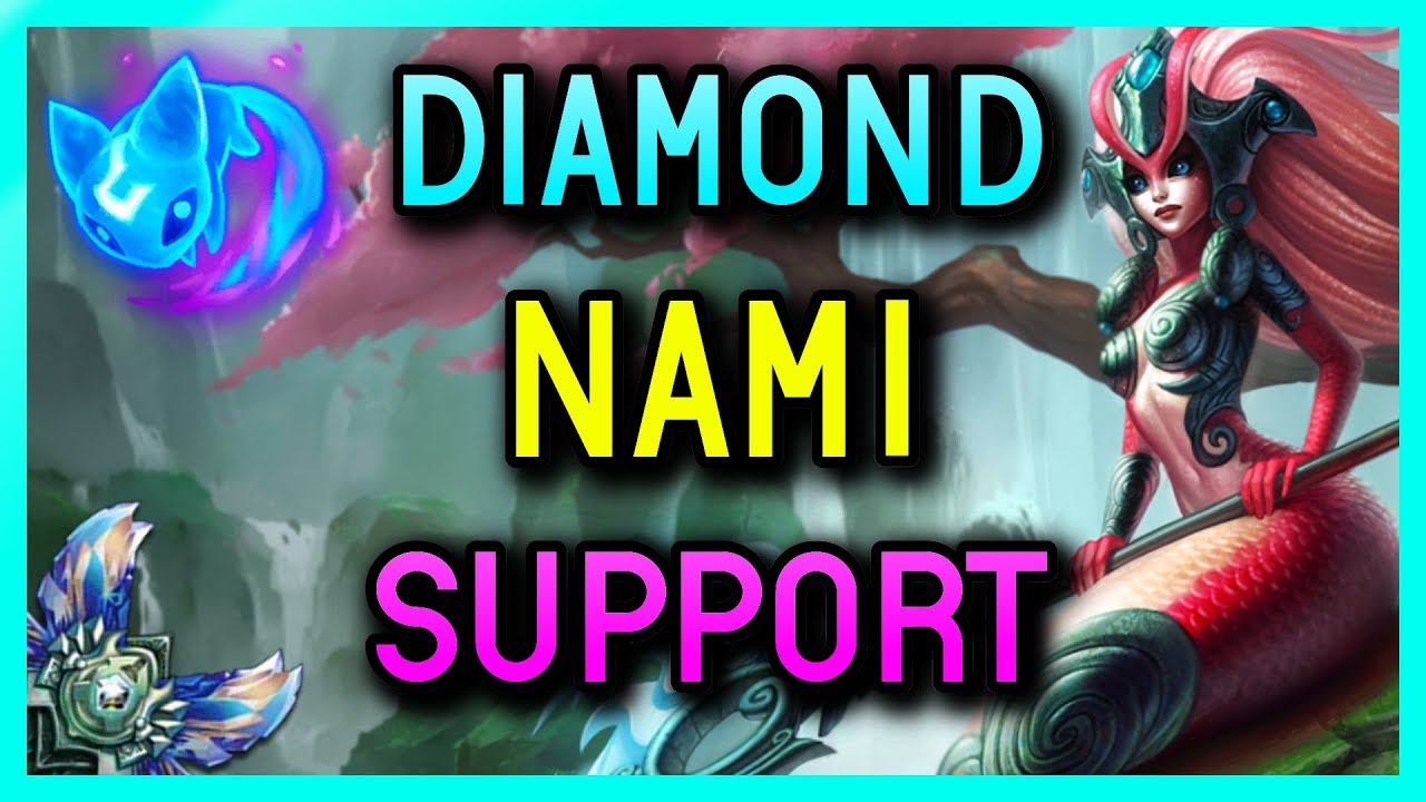 DIAMOND SUPPORT NAMI GAMEPLAY SEASON 8 - League of Legends