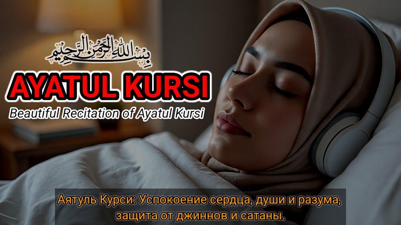 Аятуль Курси действительно успокаивает сердце и расслабляет ум.