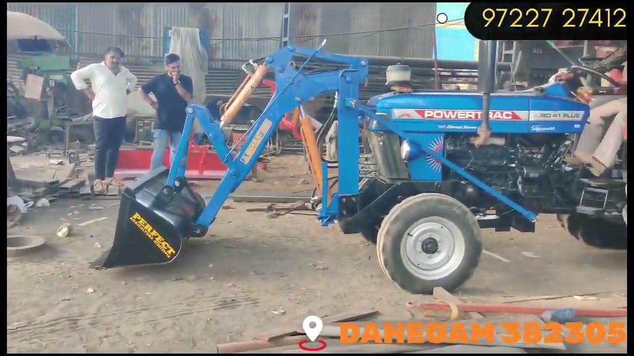 #FrontLoader #Folding #detachable Model  #agriculture  havay duty model