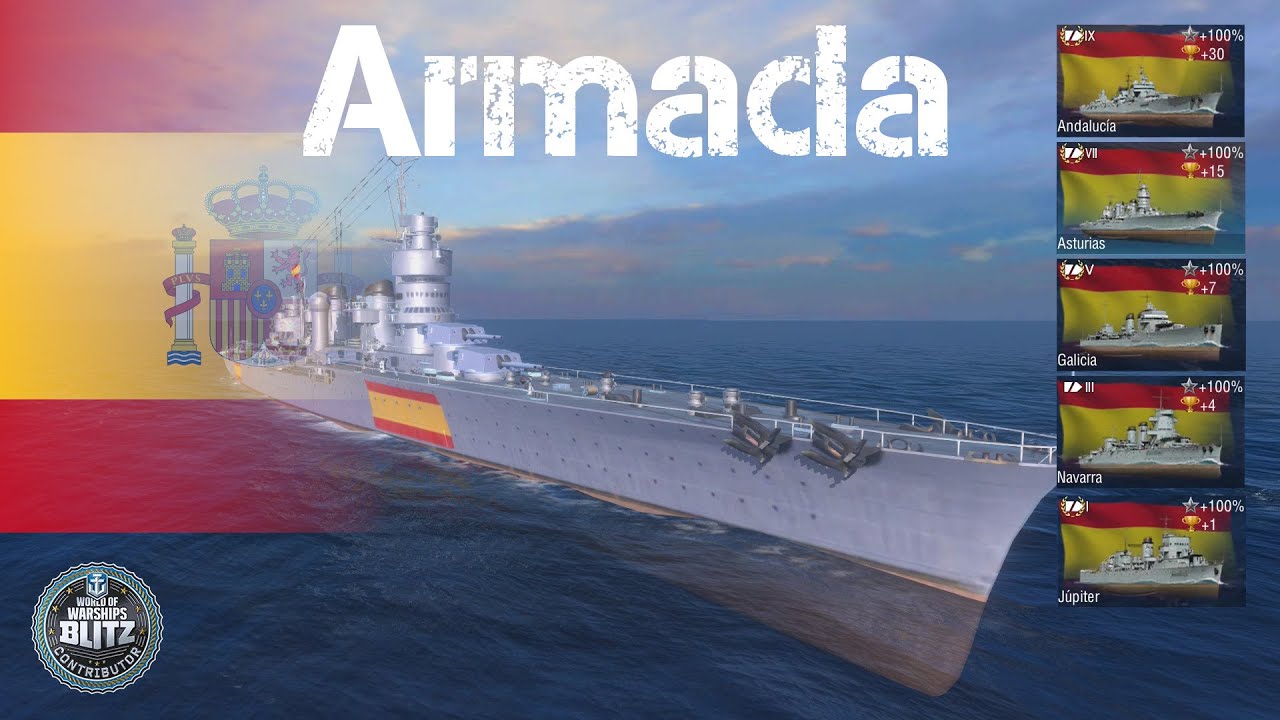 Tech Tree Talk - Spanish Cruisers - World of Warships Blitz